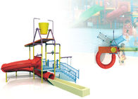 Структуры оборудования спортивной площадки детей профессионала коммерчески с сетью скольжения/подъема