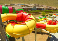 Гигантское спиральное скольжение аквапарк, изготовленный на заказ бассейн сползает для детей/взрослых