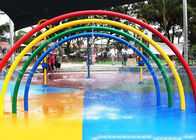 Игра Аква двери радуги детей, оборудование парка Аква брызг, структура игры фонтанов