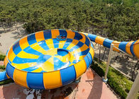 Красочный Супер Bowl Water Slide Playground / Fiberglass Water Slide Water Park Project