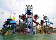 Спортивная площадка Aqua цвета смешивания взаимодействующая для бассейна гостиницы