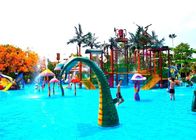 Спортивная площадка Aqua цвета смешивания взаимодействующая для бассейна гостиницы