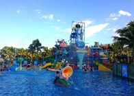 Спортивная площадка аквапарк цвета смешивания взаимодействующая для бассейна гостиницы