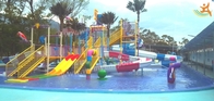 Дом воды семьи скольжения стеклоткани игр спортивной площадки Aqua лета на открытом воздухе для тематического парка