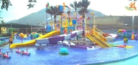 Дом воды семьи скольжения стеклоткани игр спортивной площадки Aqua лета на открытом воздухе для тематического парка