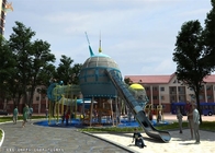 Оборудование занятности тематического парка спортивной площадки Aqua роскошных детей на открытом воздухе