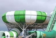 оборудование игры воды курорта Aqua водных горок шара космоса 33m изготовленное на заказ