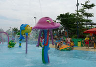 Оборудование парка Аква брызг осьминога бассейна тематического парка лета с стеклотканью