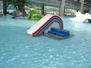 Игрушка воды стеклоткани водных горок детей моста радуги коммерчески взаимодействующая