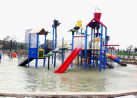Конструкция аквапарк стеклоткани ОЭМ, система оборудования спортивной площадки воды детей