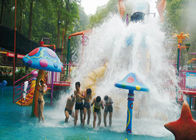 Красочные водные горки стеклоткани спортивной площадки Аква, тематический парк Экимент