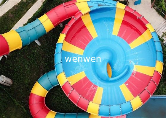 Водная горка для Суперкубка с прочным стекловолокном и нагрузкой 2 человека/горка