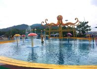 Спортивная площадка аквапарк цвета смешивания взаимодействующая для бассейна гостиницы