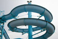 Подгонянное оборудование парка Aqua цвета FRP водных горок тела яркое большое