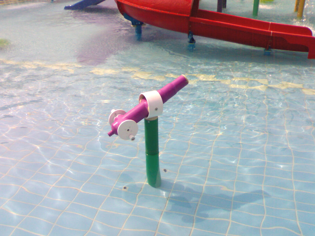 Игра водяного пистолета стеклоткани детей, подгонянное оборудование парка Аква для курорта